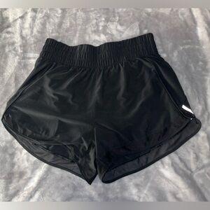 ATHLETA Mesh Racer Run Short - Black 3" Medium